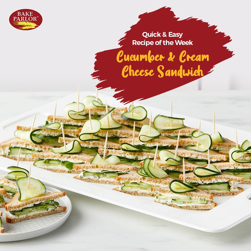 Cucumber & Cream Cheese Sandwich