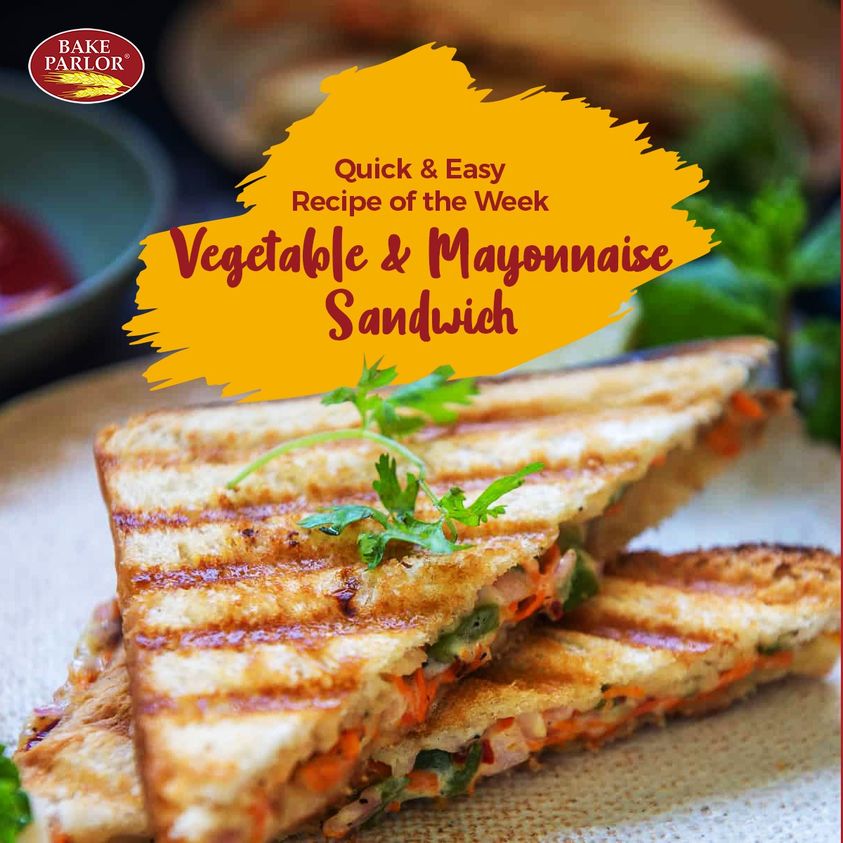 Vegetable & Mayonnaise Sandwich